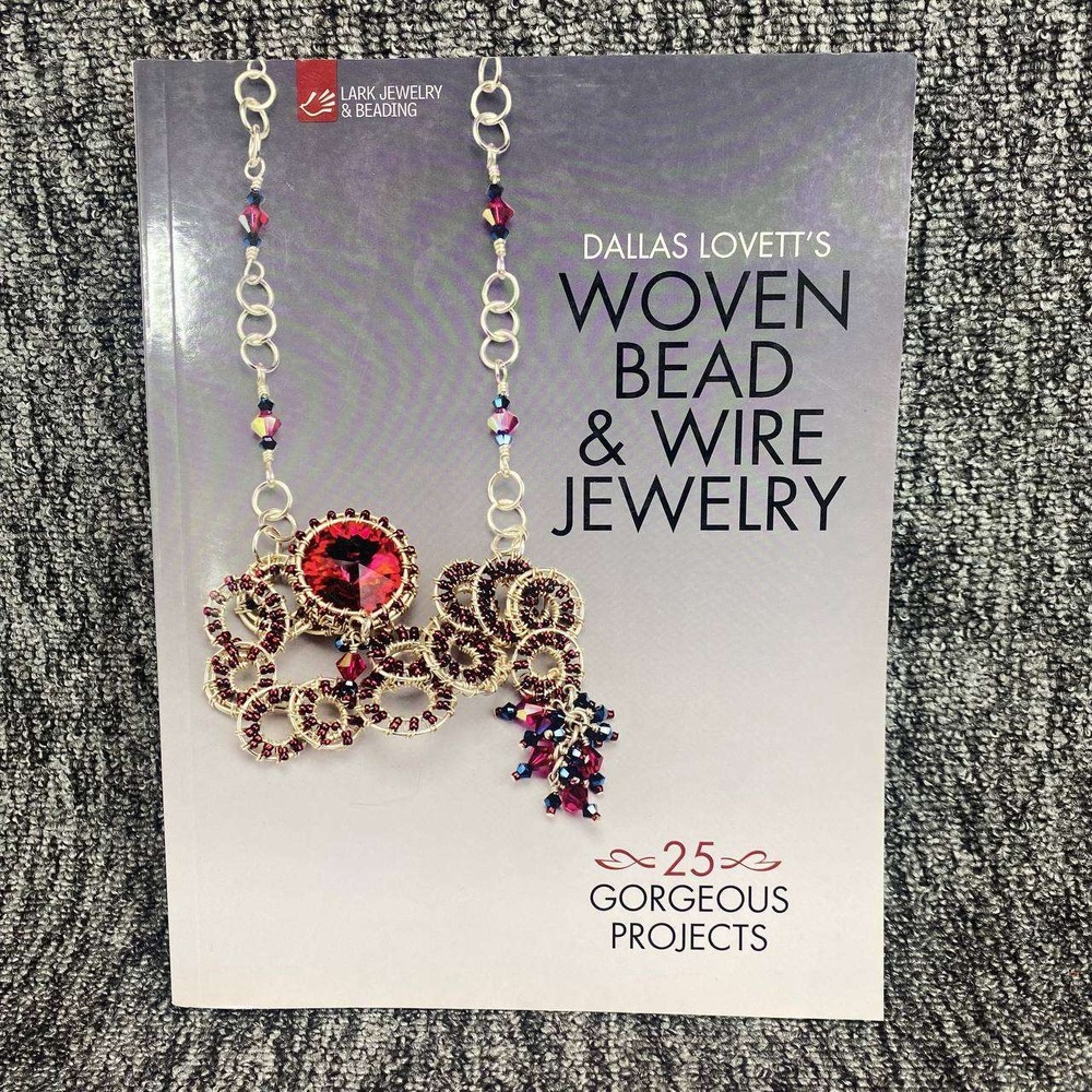 Dallas Lovetts Woven Bead Wire Jewelry Book OS Multicolor DIY Crafting Guide